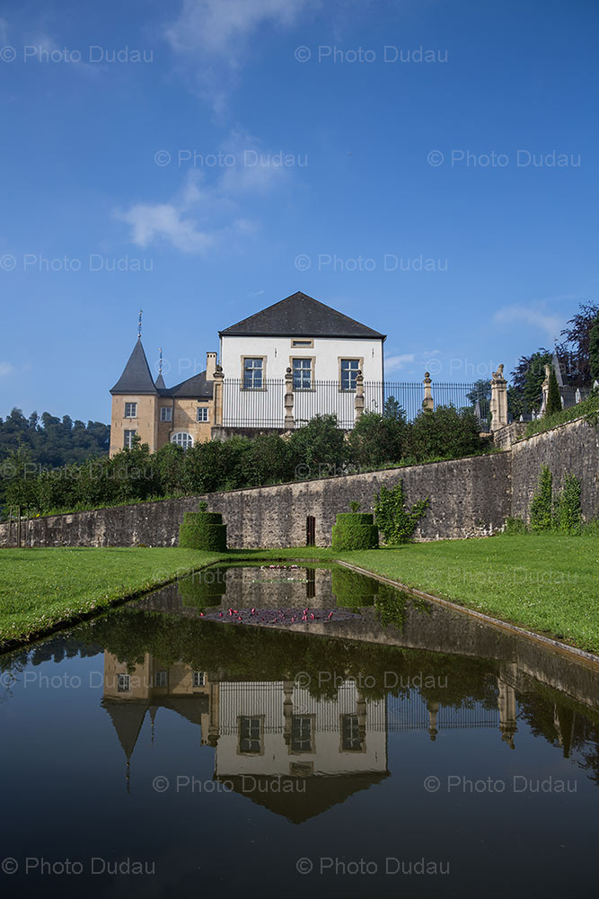 New Castle of Ansembourg garden