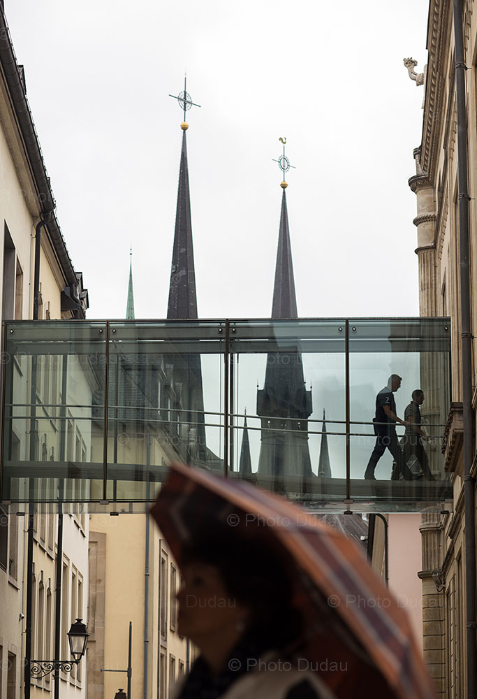 Street life in Luxembourg