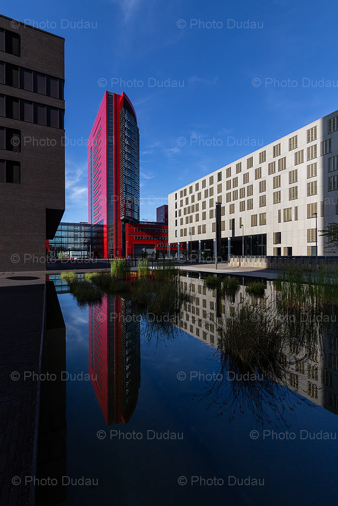 Modern buildings in Belval, Esch-sur-Alzette