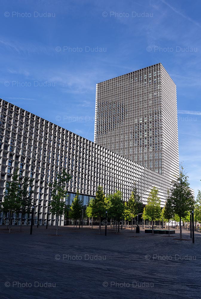 Luxembourg University building in Belval