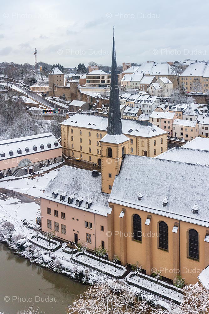 Abbaye de Neumunster in winter