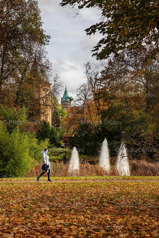 Autumn in Municipal Park, Luxembourg city
