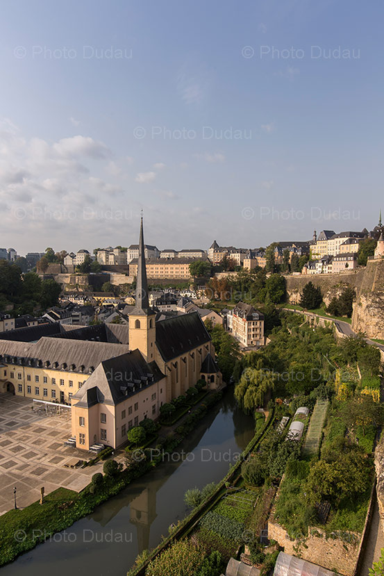 Abbaye de Neumunster in Grund, Luxembourg city.