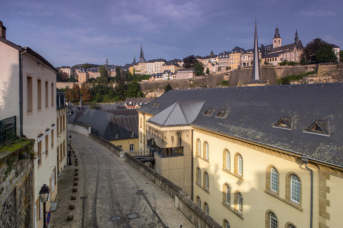 old town in Luxembourg