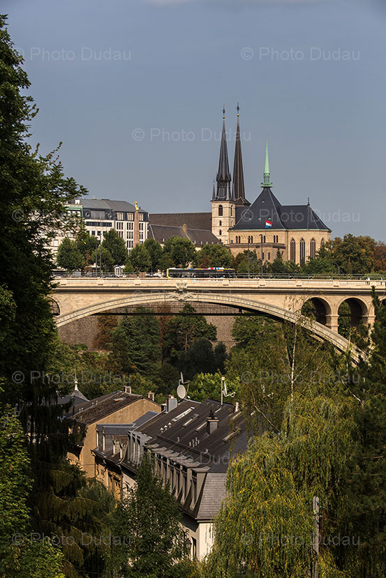 luxembourg landmarks stock photo