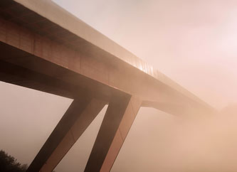 RED Bridge in Luxembourg city