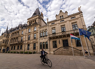 Grand Ducal Palace in central Luxembourg city.