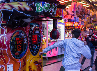 punch ball at Schueberfouer