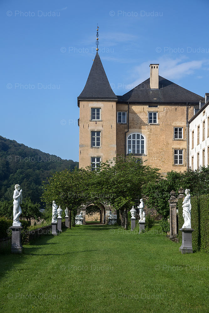 Ansembourg Castle in Luxembourg
