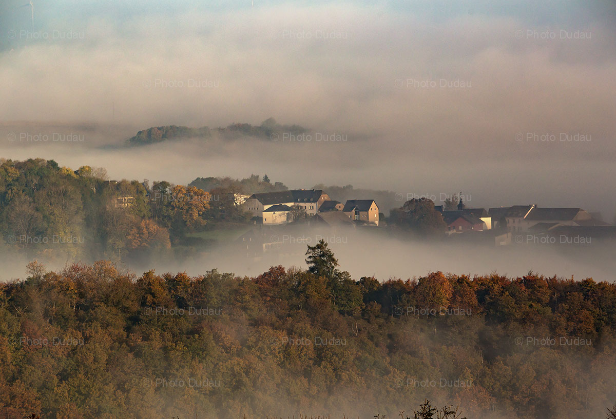 Putscheid village in Luxembourg